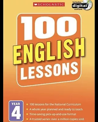 100 Maths Lessons 100 English Lessons And 100 Science Lessons - Year 4 • £60