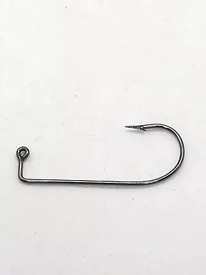 100 MUSTAD 32570BN BLACK NICKEL ROUND BEND 90 DEGREE JIG HOOKS Sz #10 Thru #4/0 • $7.59