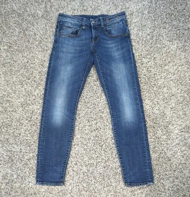 R13 Jeans Women's 24 Boy Skinny Blue Denim Stretch • $89.99