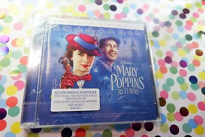 £7.99 • Buy Mary Poppins Returns New Sealed CD Original Soundtrack Fast Freepost Emily Blunt