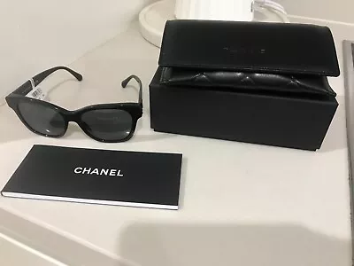 New - Chanel Sunglasses 5482H Black Lens Grey Frame - Paid $690 Current Season • $499