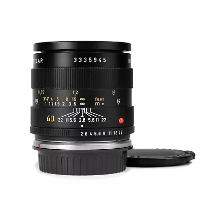 Leica R 60mm F2.8 MACRO-ELMARIT-R V2  Germany  Declicked & EF Mount *Recent CLA* • $729