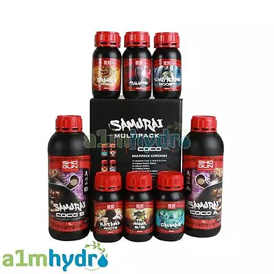 Shogun Nutrients Sumo Boost Katana Dragon Calmag Silicon Geisha Plant Full Range • £11.99