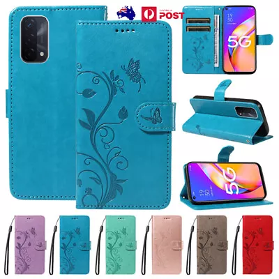 Flip Leather Case Wallet Cover For OPPO A38 A58 A78 A57 A74 A17 A16 4G/5G X3 X5 • $11.99