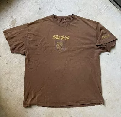 Pre-Owned Vintage Rare Macbeth Band T-Shirt XL Blink 182 Tom DeLonge • $100