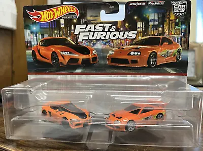 2023 Hot Wheels Premium Car Culture FAST & FURIOUS TOYOTA SUPRA 2-PACK • $19.95