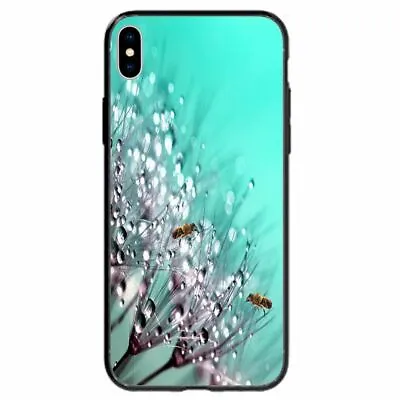 For Huawei Series Back Case Mobile Phone Cover - Bees On Dandelion Droplet BC05 • $9.98