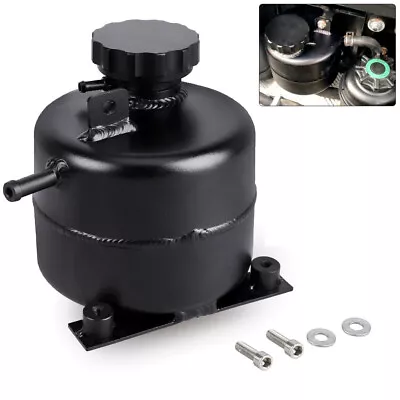 Round Style Water Radiator Coolant Expansion Tank Can For Mini Cooper S R52 R53 • $38.88