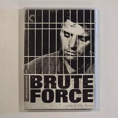 Brute Force DVD 1947 W INSERT Jules Dassin THE CRITERION COLLECTION CRIME NOIR • $11.99