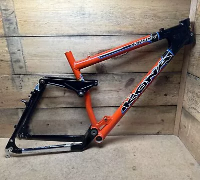 Vintage 1999 Kona Stinky Full Suspension Mountain Bike 18” Frame Dee-Lux Primo • $269.95