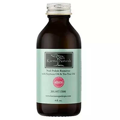 Nail Polish Remover With Soybean Oil And Tea Tree Oil- Non Toxic Vegan Cruelt... • $20.49