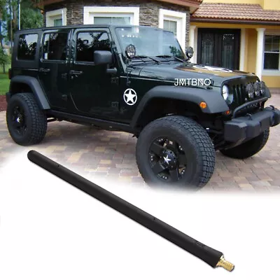 7  Antenna Mast Radio AMFM For JEEP WRANGLER JK/JL 2007-2023 GLADIATOR 2020-23 • $26.11