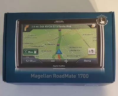 Magellan RoadMate 1700 - 7” Screen Power  Tested Works Excellent Conition • $36.58