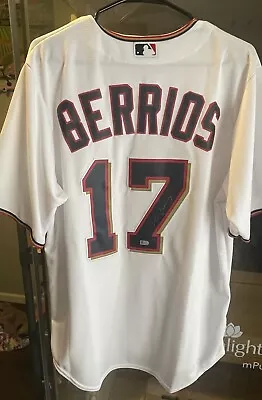 Jose Berrios #17 Minnesota Twins Autograph Jersey Auto MLB Authenticated • $79