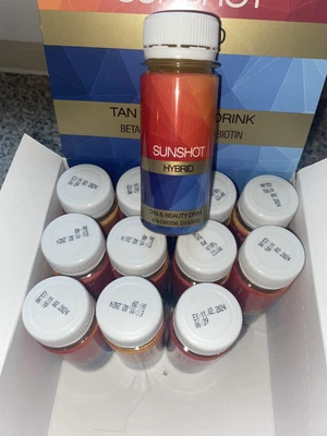 £35 • Buy NEW SUN SHOT HYBRID  Sunbed And Sun Tanning Accelerator & Beauty TanShot Drink