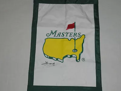 Guan Tianlang Signed Masters Garden Pin Flag 14 Years Old Youngest Ever 2013 • $199.99