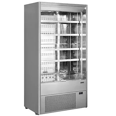  DAIRY DISPLAY FRIDGE STAINLESS STEEL MULTIDECK CABINET 985mm WIDE @ £2499 +VAT  • £2999