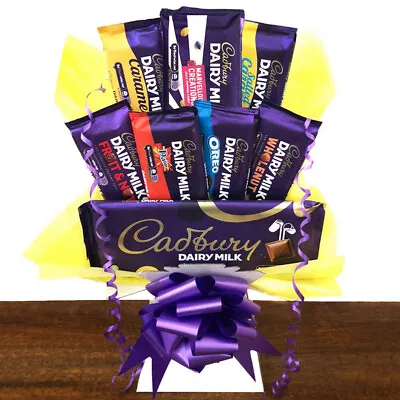 CADBURY DAIRY MILK GIANT ALL VARIETIES Chocolate Bars Bouquet | Fathers Day Gift • £39.99