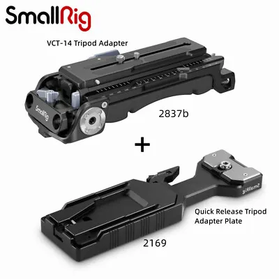 SmallRig VCT-14 Quick Release Tripod Plate 2169 With VCT-14 Shoulder Plate 2837B • $315