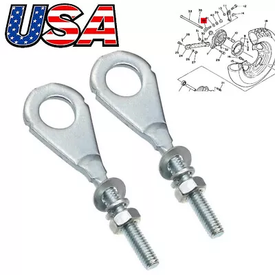 For Yamaha Pw80 Ttr90 Ttr110 Gt80 Yl2 Rear Axle Chain Puller Adjuster Tensioner • $7.99