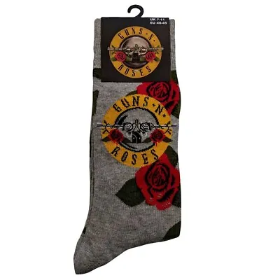 Guns N Roses Socks (UK 7-11) Logo Official Licensed Merch Fan Gift Mens Unisex • £6.95