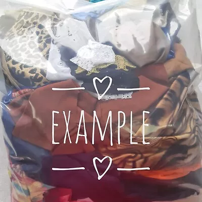 1KG Fabric Scrap Bag Remnants Bundle Mixed Material Craft Doll Making Off Cuts • £7.25