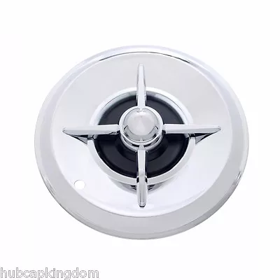 $78.50 • Buy NEW 15  LANCER Style FLIPPER 4 Bar Hot Rod Custom Chrome Hubcap Wheelcover