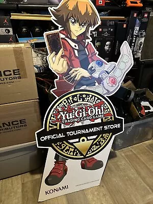 Yugioh Jaden Yuki Cardboard Cutout Stand Up Standee OTS Store Retail Display • $161.96