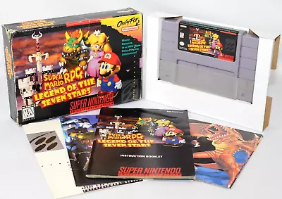 Super Mario RPG SNES Nintendo Complete CIB Good Condition! All Inserts! RARE! • $212.50