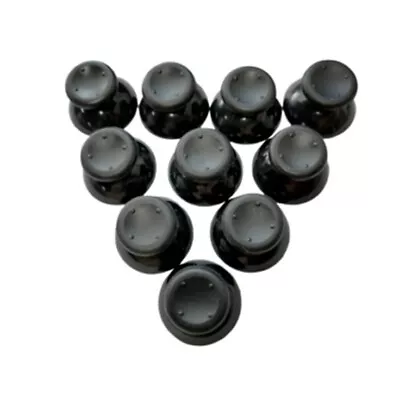 $6.99 • Buy 10 Black Analog Game Joystick Thumbsticks For Microsoft Xbox 360 & Original Xbox