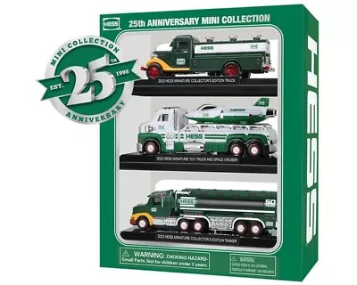 2023 Hess Toy Truck Mini 25th Anniversary Silver Edition  Brand New Unopened Box • $55