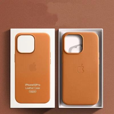 $19.99 • Buy For IPhone 13 Pro 6.1  Apple Leather Case With Magsafe Phone Case
