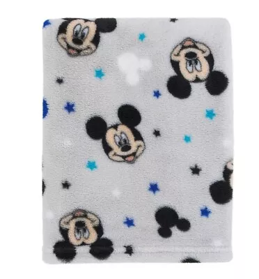 Disney Baby Mickey Mouse Super Soft Baby Blanket.  • $13.99