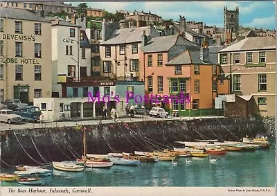 Cornwall Postcard - Falmouth The Boat Harbour  RR20679 • £1.99