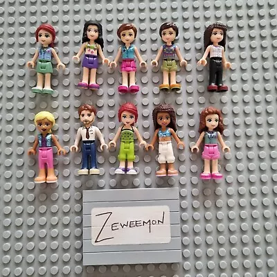 Lego Figure Minifigure Minifig Friends X10 Girls Women Female Bulk Lot 15 • $45