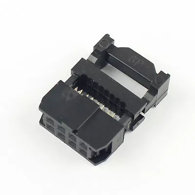 10Pcs 2.54mm Pitch  2x4 Pin 8 Pin IDC FC Female Header Socket Connector • $2.49