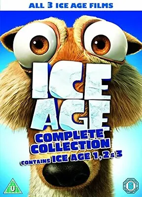 Ice Age 1-3 DVD Children's & Family (2009) Ray Romano Quality Guaranteed • £2.08