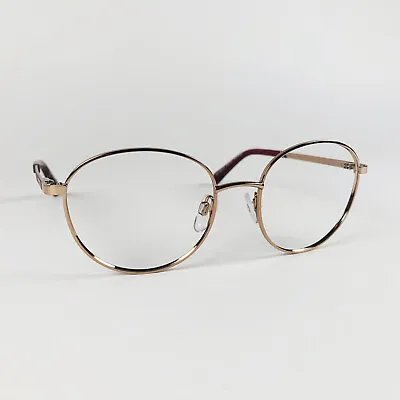 £35 • Buy KAREN MILLEN Eyeglasses GOLD ROUND Glasses Frame MOD: KM126 30776302