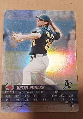 2004 MLB Showdown Keith Foulke Base Set FOIL #242 Athletics • $5