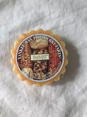 Harvest .8 Oz Tarts Wax Potpourri Yankee Candle New • £5.65