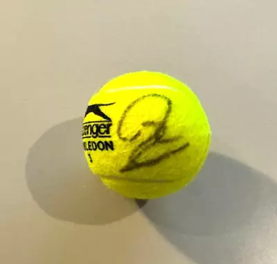 Rafael Nadal Signed Wimbledon Tennis Ball With COA • £49.95