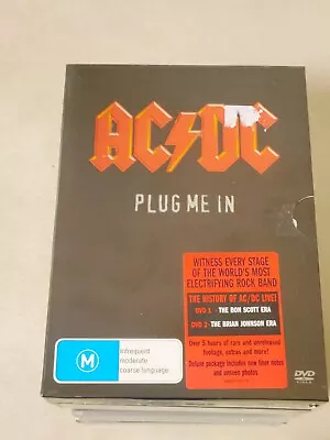 AC DC - Plug Me In  DVD  2 Disc Set • $14