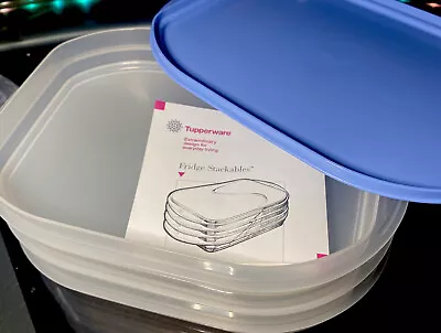 $42 • Buy New USA Vintage TUPPERWARE Fridge Stackables Deli Keeper/ Meat Cheese Container
