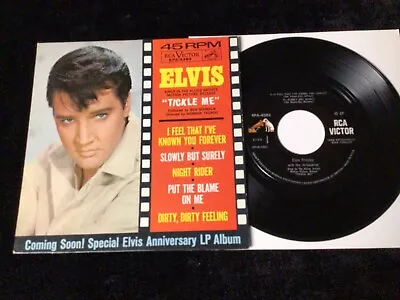 Elvis Presley Ep Epa-4383 Tickle Me Rarer Label Variation Nm Or Better Beauty • $52