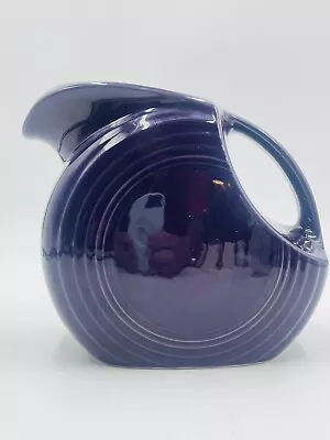 Fiesta Ware Large Disk Pitcher Vintage Purple 2 Qt Jug Pottery Ceramic 7  • $24.99
