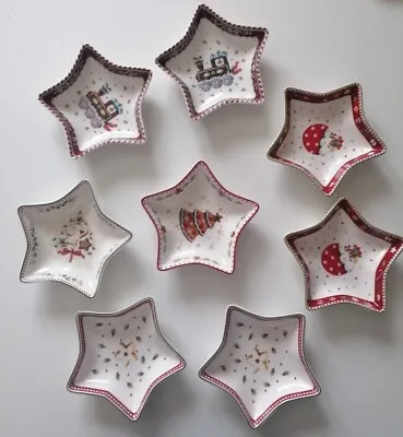 Villeroy Boch Bakery 8 Plates Of Stars.  • $325