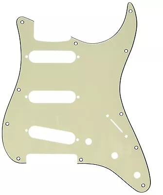 Genuine Fender Stratocaster/Strat 3-Ply 11-Hole Guitar Pickguard - MINT GREEN • $27.54