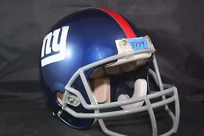 Vtg CUSTOM NEW YORK GIANTS Authentic Riddell VSR4 Proline Football Helmet • $159.99