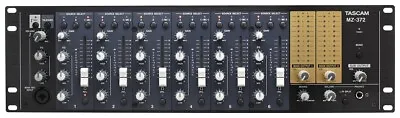 Tascam 7-Channel Rackmount Zone Audio Mixer Voice Priority MZ-372 Japan MZ372 • $562