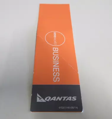 Qantas Airways - Luggage Or Bag Tag - Business Class - One World Service - 2014 • $6.40